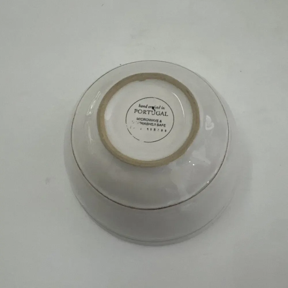 Set of 2 Pottery Barn Cambria Soup Cereal Bowls Farmhouse